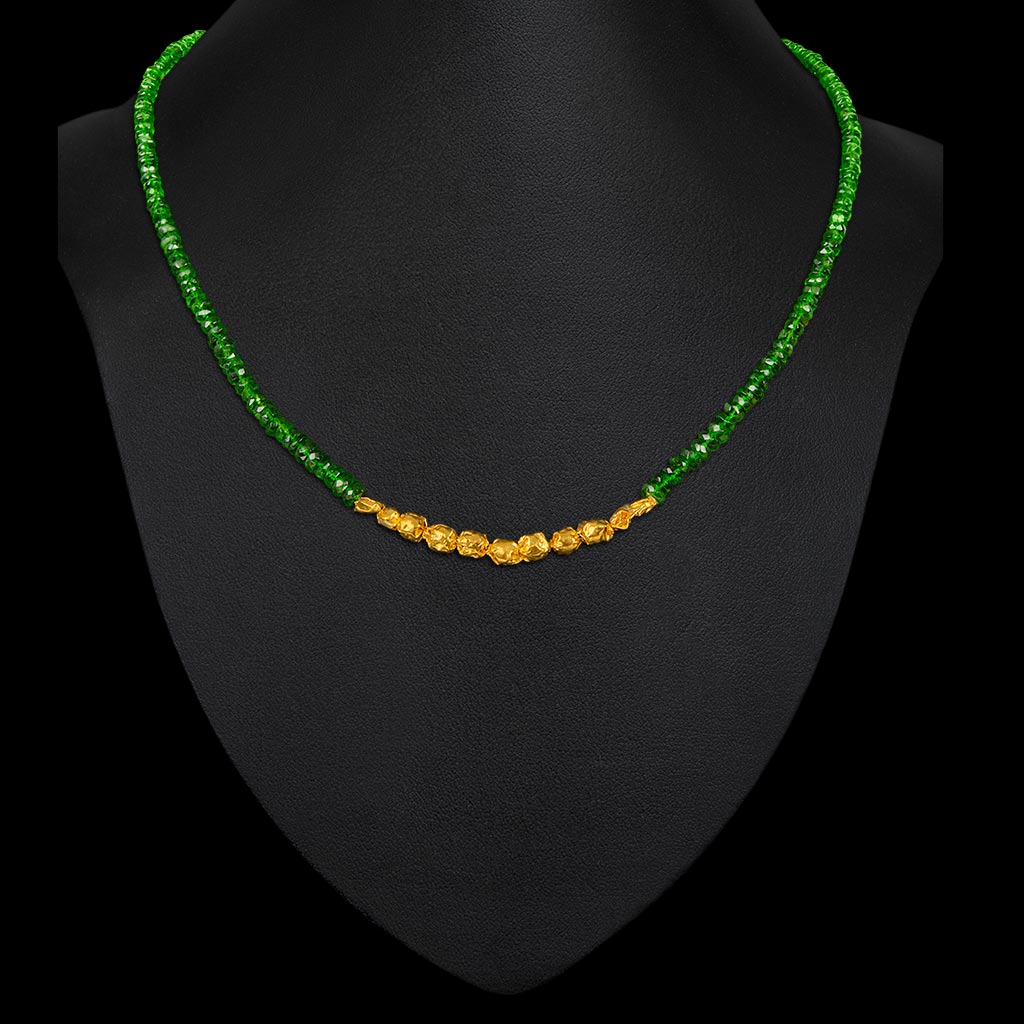 Chrome Diopside Necklace